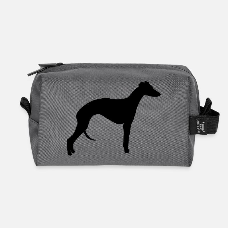 Whippet - Recycelte Kulturtasche - Anthrazit