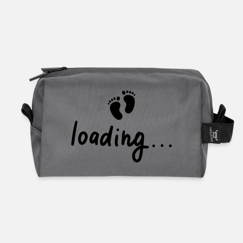 Loading - Recycled Toiletry Zip Bag - anthracite