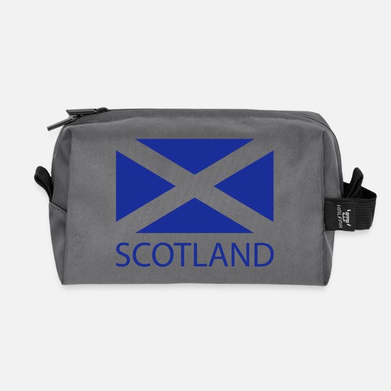 scotland - Recycelte Kulturtasche - Anthrazit