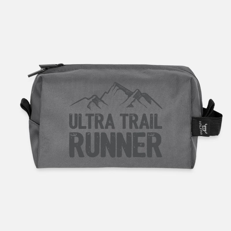 Ultra Trail Runner - Recycelte Kulturtasche - Anthrazit