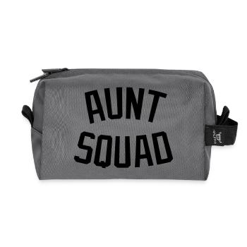 Tante Squad - Trousse de toilette en tissu recyclé - anthracite - Devant