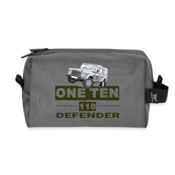 One Ten Defender 110 - Trousse de toilette en tissu recyclé - anthracite - Devant