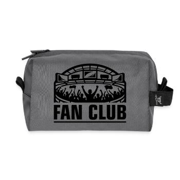 Stade du Fan Club - Trousse de toilette en tissu recyclé - anthracite - Devant