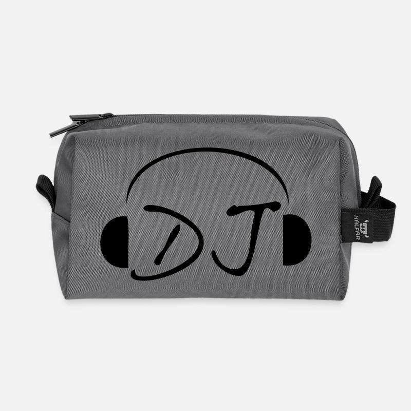 Dj - Recycelte Kulturtasche - Anthrazit