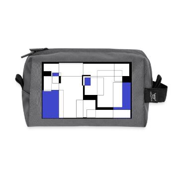 Phoenix - Trousse de toilette en tissu recyclé - anthracite - Devant