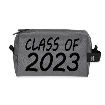 Class of 2023 - Recycled Toiletry Zip Bag - anthracite - Front