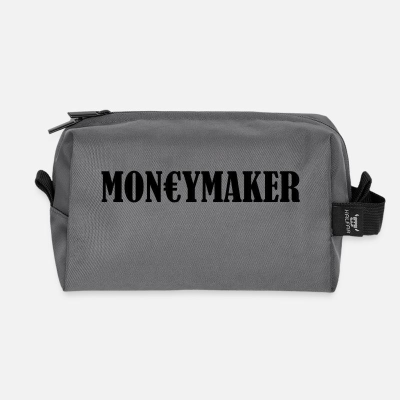 moneymaker - Recycelte Kulturtasche - Anthrazit