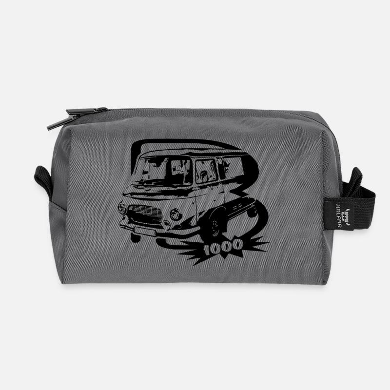 Barkas B1000 Transporter - Recycelte Kulturtasche - Anthrazit