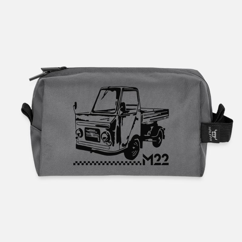 Multicar M22 Neu - Recycelte Kulturtasche - Anthrazit