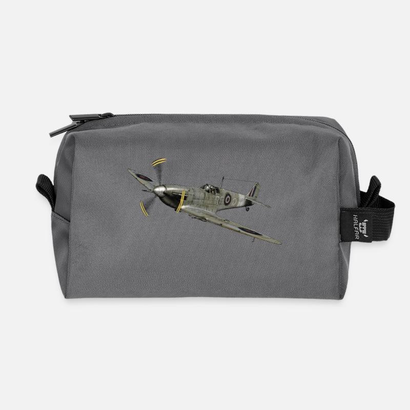 Spitfire - Recycelte Kulturtasche - Anthrazit