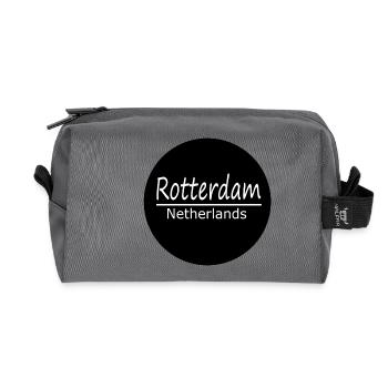 Rotterdam - Recycelte Kulturtasche - Anthrazit - Vorne