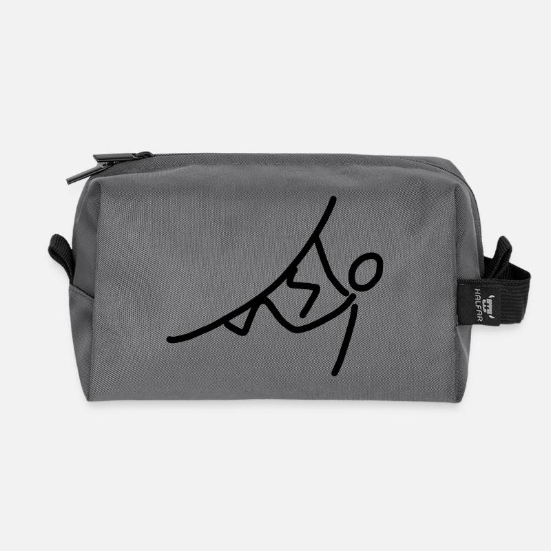 iYpsilon Klettern - Recycelte Kulturtasche - Anthrazit