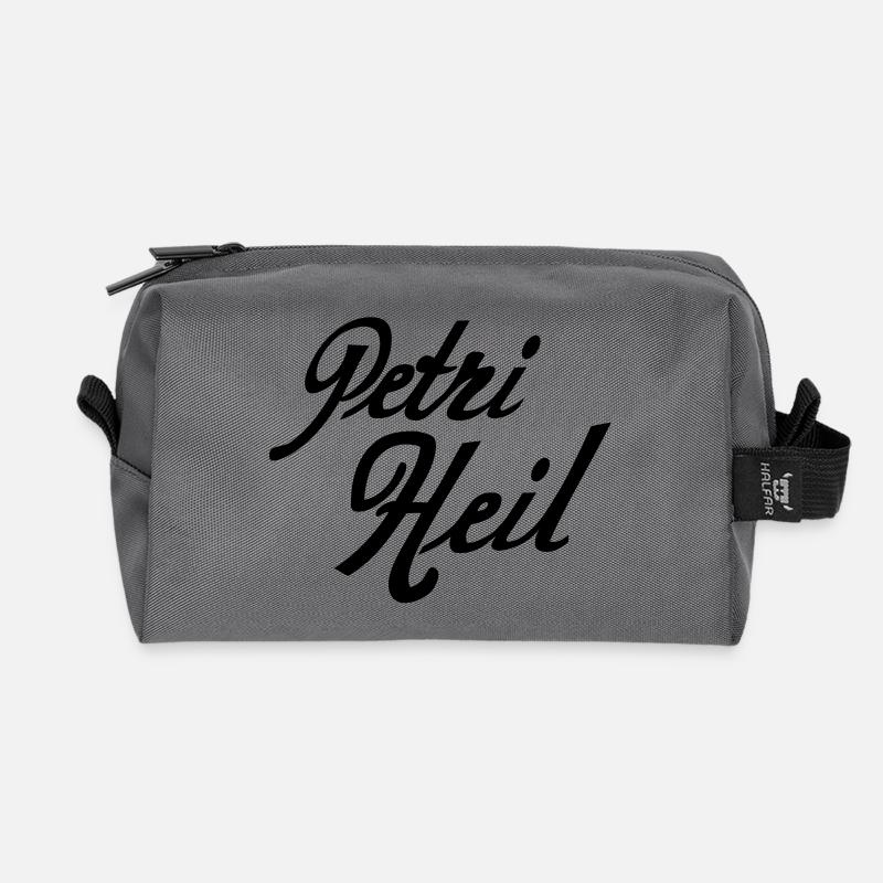 petri_heil_1__f1 - Recycelte Kulturtasche - Anthrazit