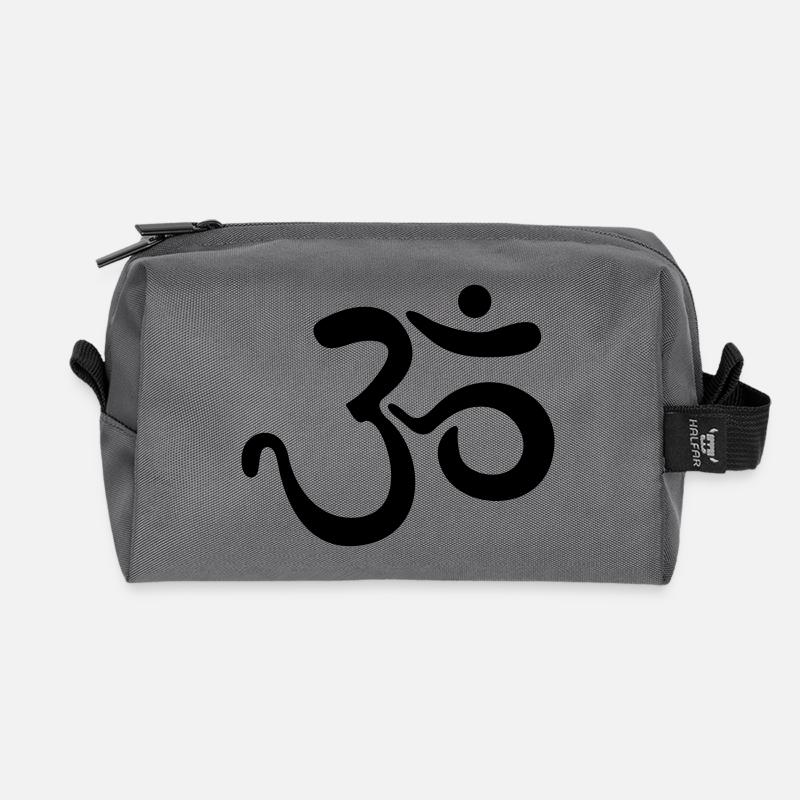 yoga - Recycelte Kulturtasche - Anthrazit