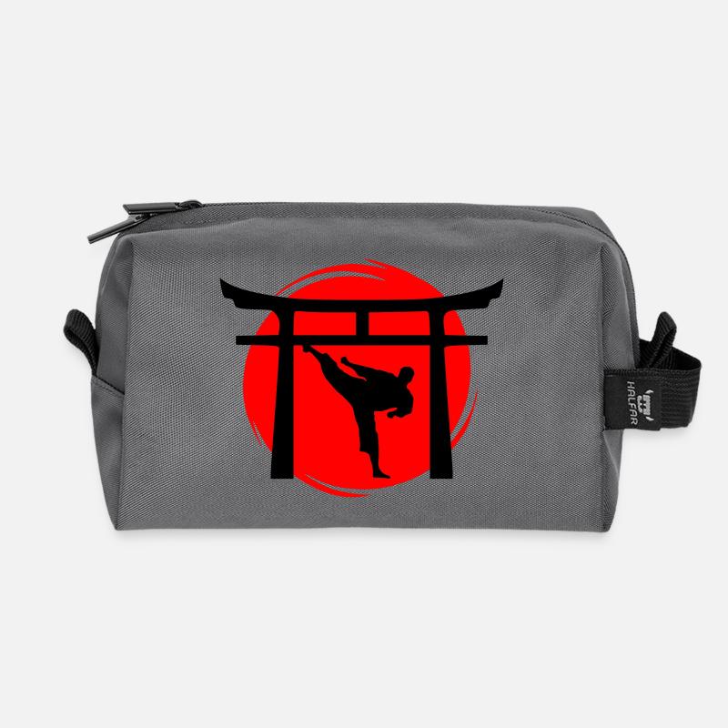 Yokogeri Torii - Recycelte Kulturtasche - Anthrazit