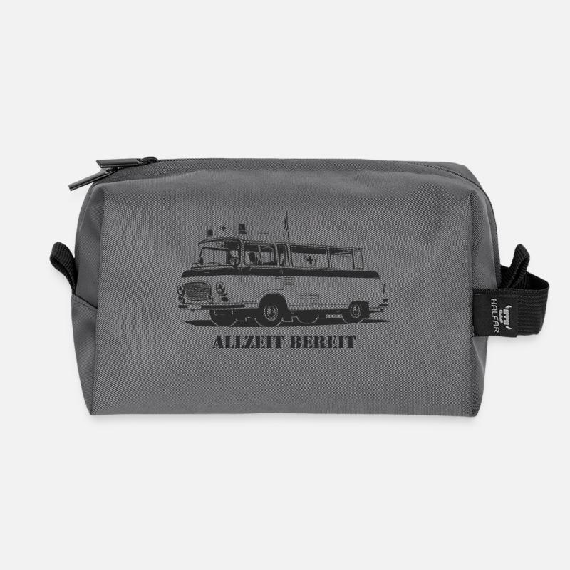 Barkas - B1000 - Krankenwagen - Recycelte Kulturtasche - Anthrazit