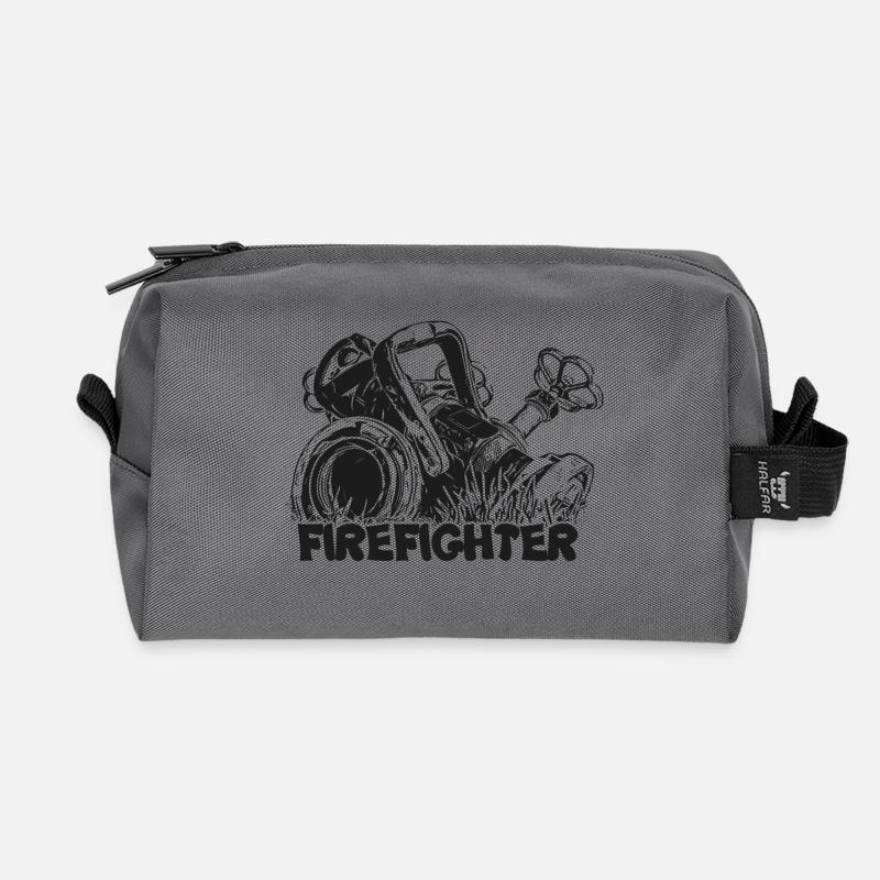 Firefighter - Recycelte Kulturtasche - Anthrazit