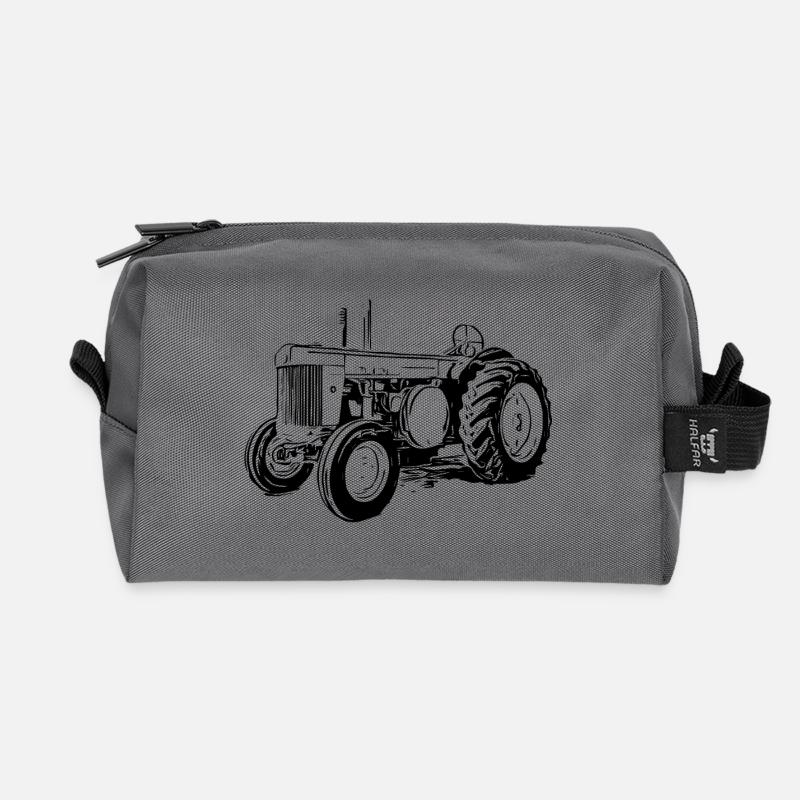 Model R Traktor - Recycelte Kulturtasche - Anthrazit