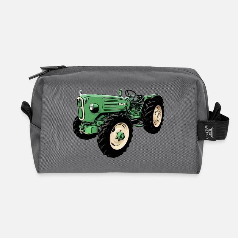 man Ackerdiesel Allrad 4N2 Traktor - Recycelte Kulturtasche - Anthrazit