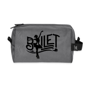 Ballett - Recycelte Kulturtasche - Anthrazit - Vorne