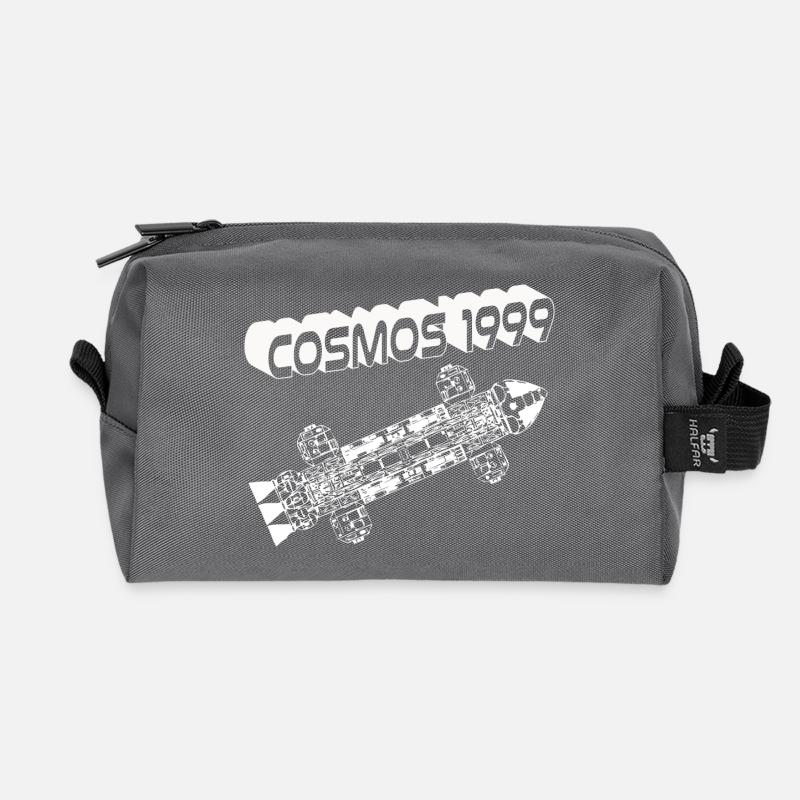 cosmos1999 wite - Recycelte Kulturtasche - Anthrazit