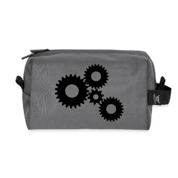 Gear for you / UK - Recycelte Kulturtasche - Anthrazit - Vorne