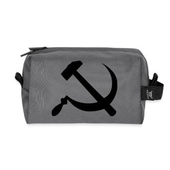Hammer Siche - Recycelte Kulturtasche - Anthrazit - Vorne
