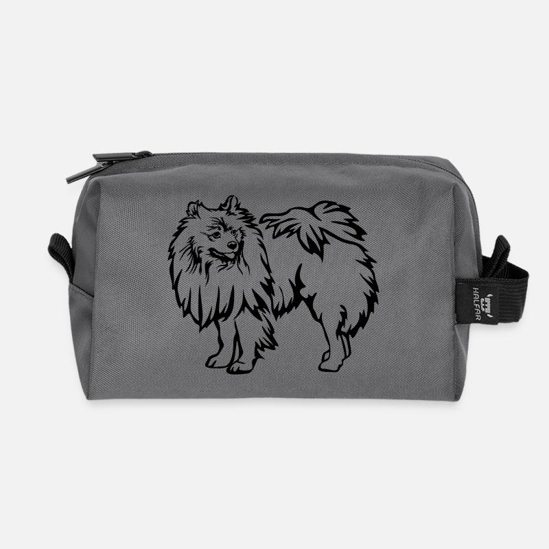 Spitz - Recycelte Kulturtasche - Anthrazit