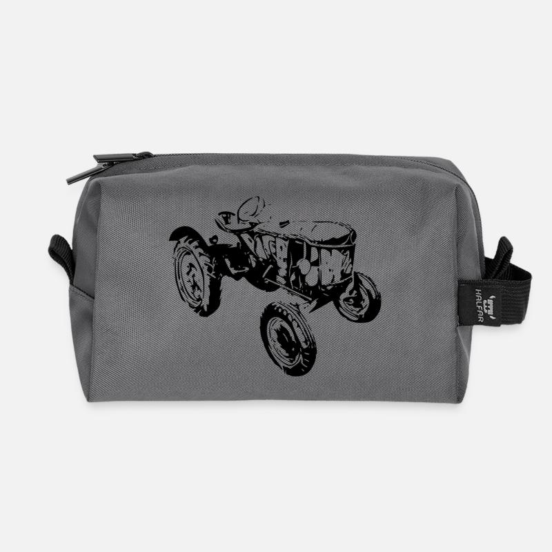 Traktor - Recycelte Kulturtasche - Anthrazit