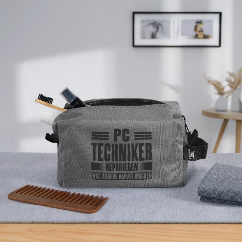 Service Technician Support Solution Devis Service PC Trousse de toilette en tissu recyclé