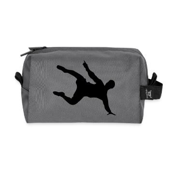 Breakdancer - Recycelte Kulturtasche - Anthrazit - Vorne