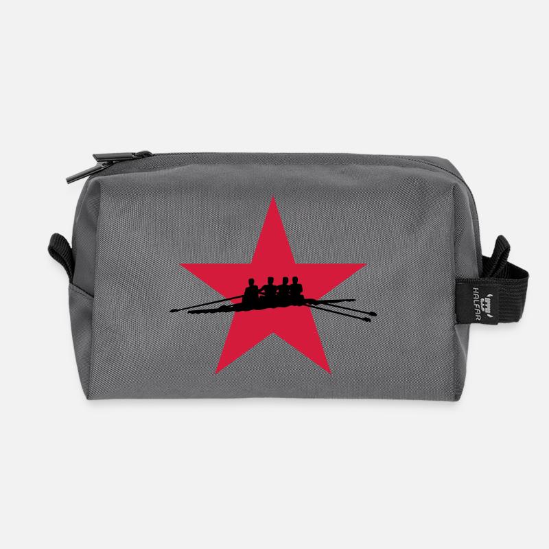 Rowing - Recycelte Kulturtasche - Anthrazit