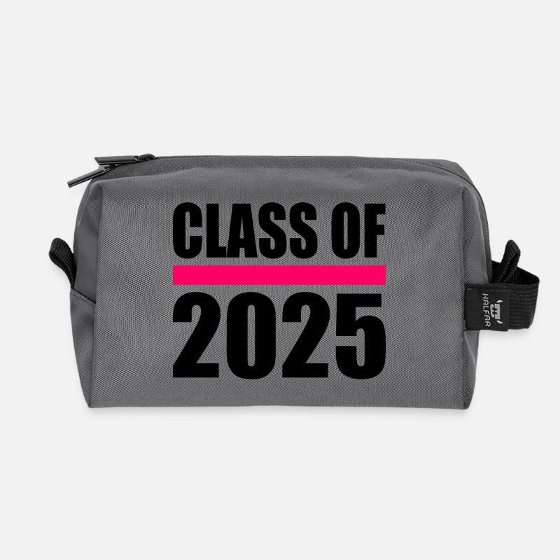 Class of 2025 - Recycelte Kulturtasche - Anthrazit