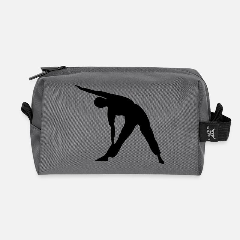 Sport - Recycelte Kulturtasche - Anthrazit
