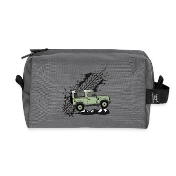 Defender 90 Splash - Recycelte Kulturtasche - Anthrazit - Vorne