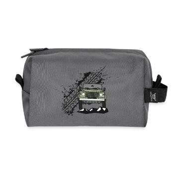 Defender Splash Front - Trousse de toilette en tissu recyclé - anthracite - Devant