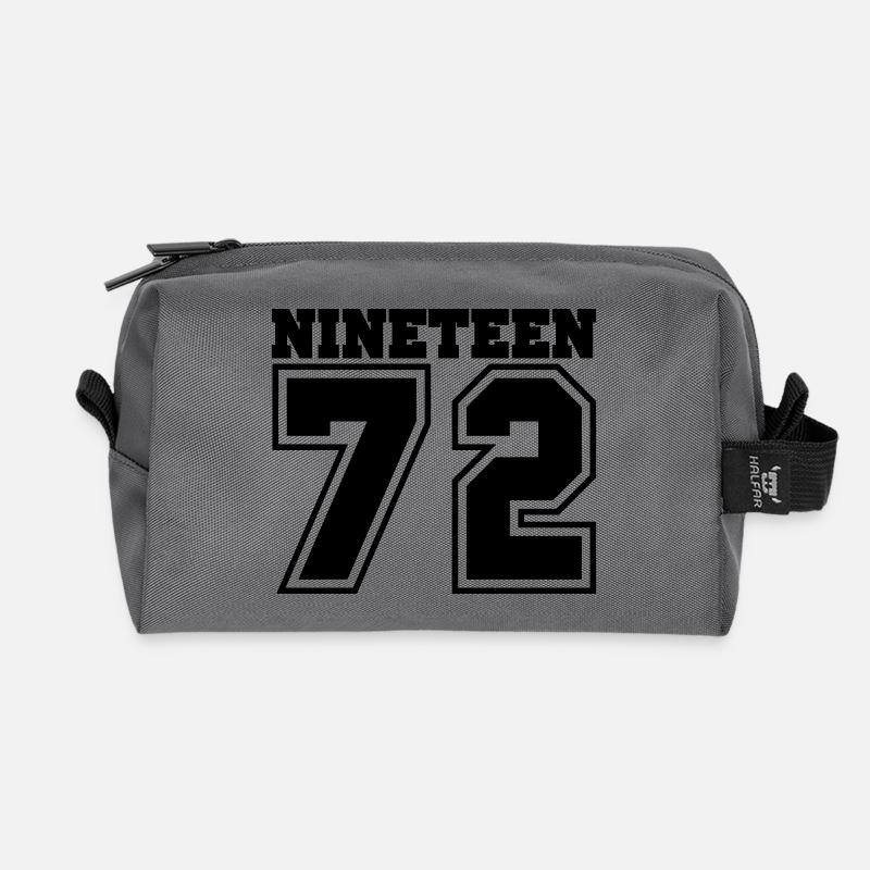 1972 - Recycelte Kulturtasche - Anthrazit