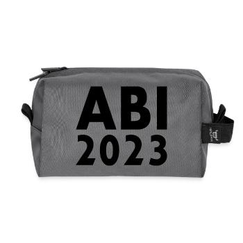 Abi 2023 - Recycelte Kulturtasche - Anthrazit - Vorne