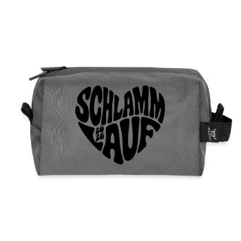 Schlamm Lauf 2026 - Schlammlauf 2026  - Recycelte Kulturtasche - Anthrazit - Vorne