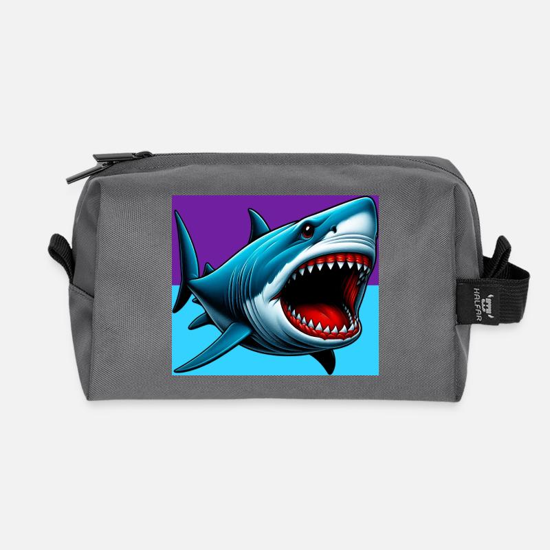 Hai - Recycelte Kulturtasche - Anthrazit