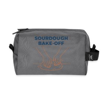 Pain au levain à la pâte Baking Baking Baker Bread - Trousse de toilette en tissu recyclé - anthracite - Devant