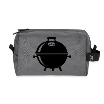 Kettle Grill Charcoal Grill Master BBQ Crew - Recycled Toiletry Zip Bag - anthracite - Front