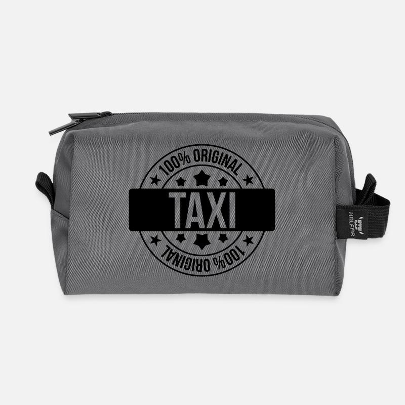 Taxi - Recycelte Kulturtasche - Anthrazit