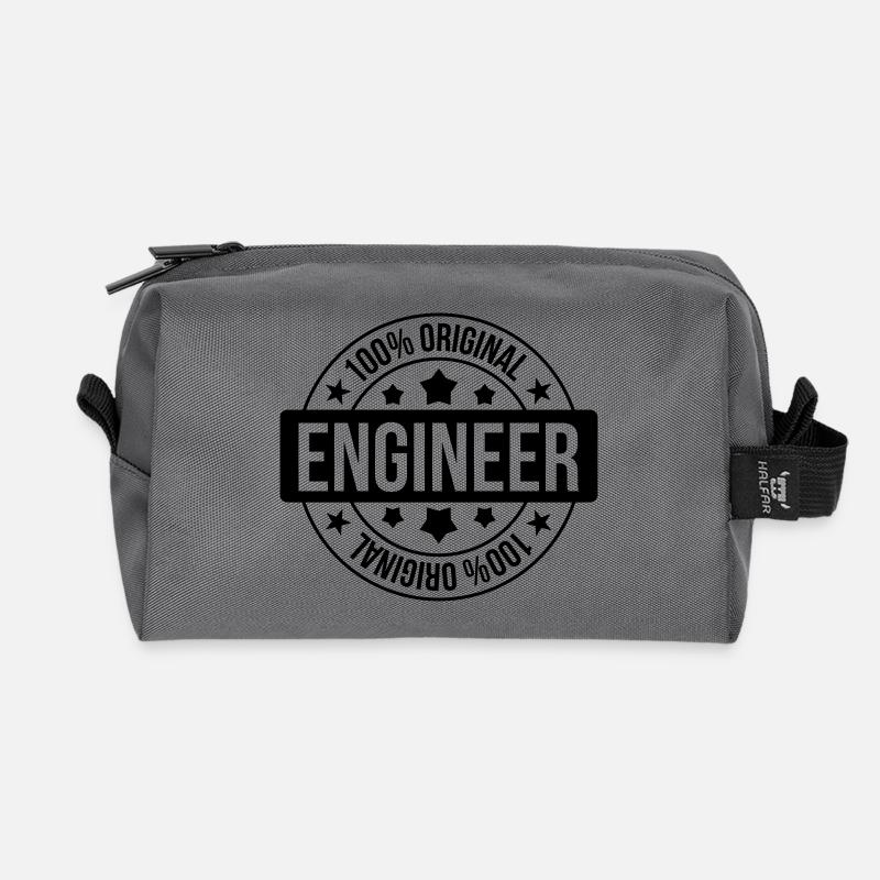 Engineer - Recycelte Kulturtasche - Anthrazit