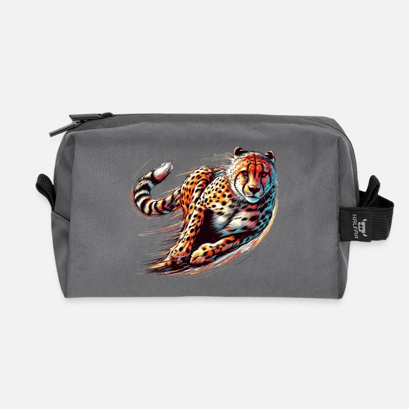 Gepard - Recycelte Kulturtasche - Anthrazit