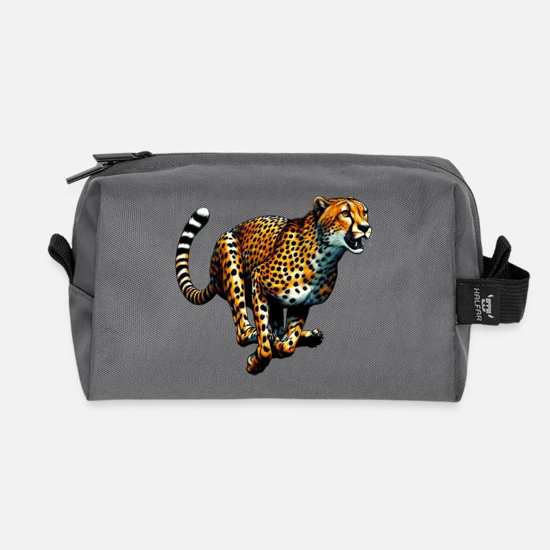 Gepard - Recycelte Kulturtasche - Anthrazit