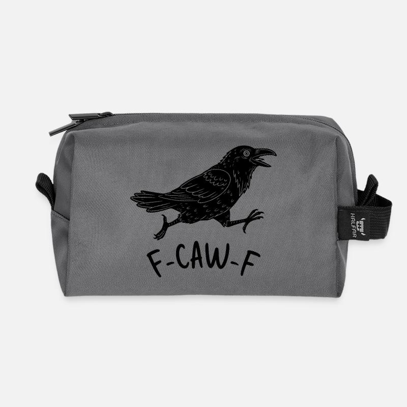 F-CAW-F Rabe - Recycelte Kulturtasche - Anthrazit