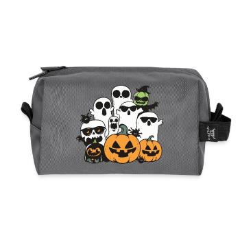 Halloween Party Figuren - Recycelte Kulturtasche - Anthrazit - Vorne