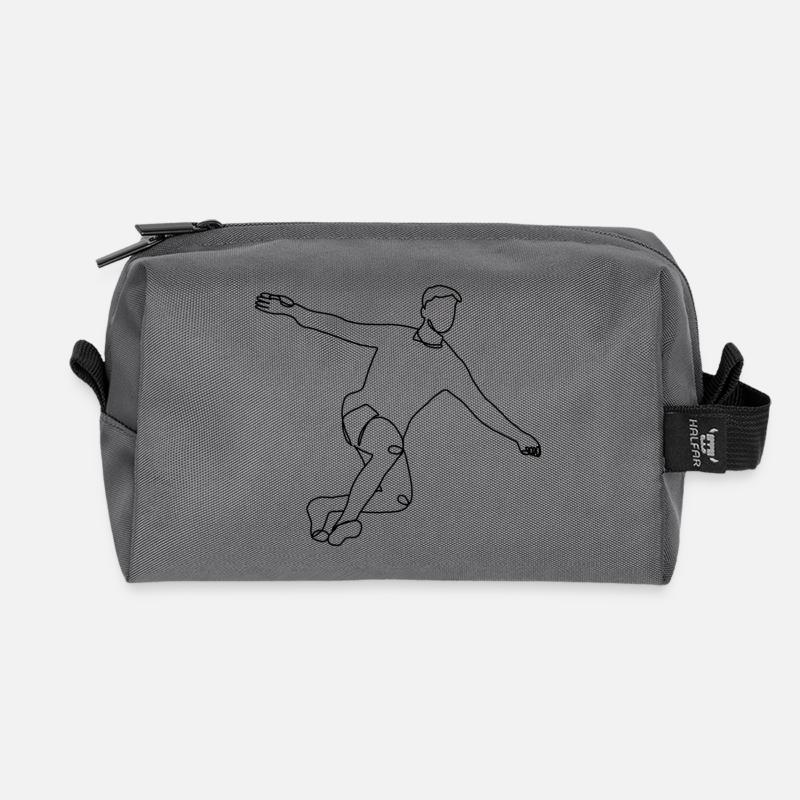 Jubel - Recycelte Kulturtasche - Anthrazit