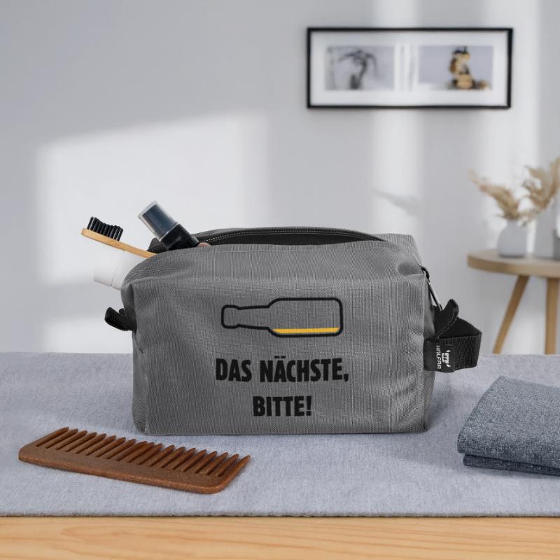 Das Nächste, Bitte! (Bier / Bierchen / POS 2C) Recycelte Kulturtasche